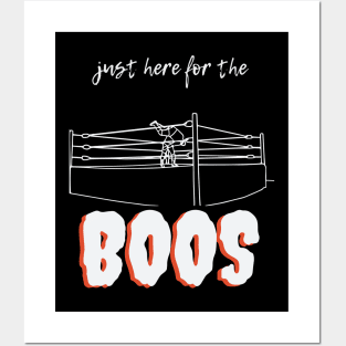 Ring Cheers: Embrace the Boos, Wrestling Fan Edition Posters and Art